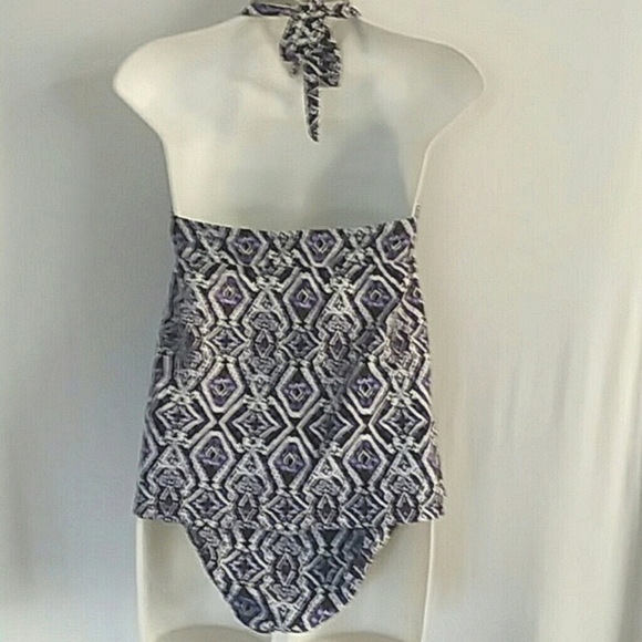 Mossimo Tribal Print Two Piece Swimsuit Size Medium - Picture 2 of 8
